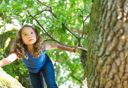 Girl Discovering